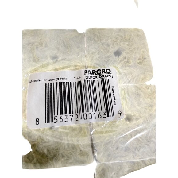Rockwool Growing Medium 1.5" Starter Cubes For Hydroponic Planting & Seed Germin - Picture 7 of 7